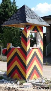 B3, Wachhaus v. hinten