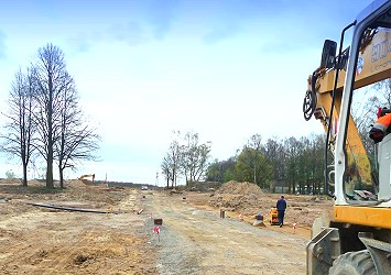 B6, Strasse gegen Sueden
