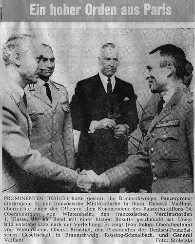 Ordensübergabe